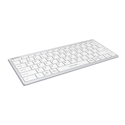 A4Tech FBX51C Fstyler FBX51C Bluetooth & 2.4G Scissor Switch Compact Keyboard | Type-C Rechargeable, Multi-Device, Grey, US Layout
