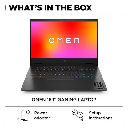 HP OMEN 16-WD0063DX | 13th GEN | Intel Core i7-13620H (3.60 GHz) | 16GB DDR5 RAM | 1TB SSD | 6GB Nvidia GeForce RTX 4050 | 16.1” FHD 144Hz | Windows-11