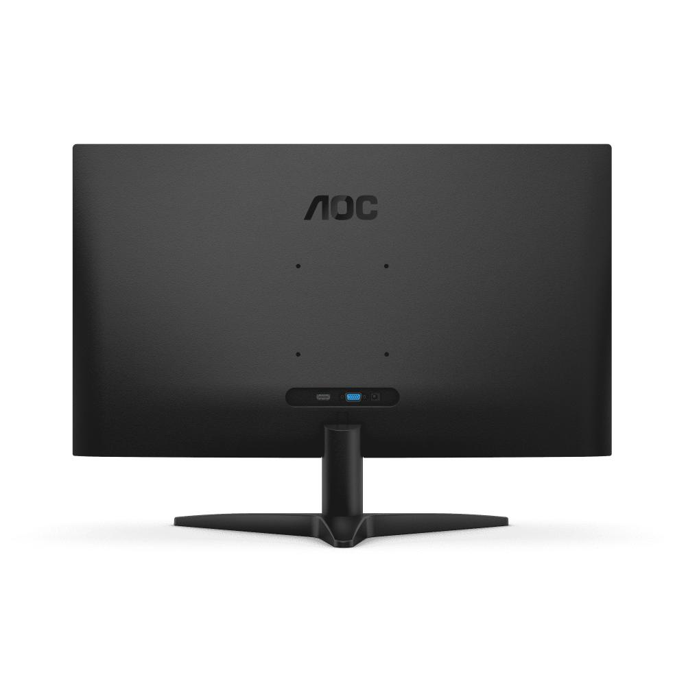 AOC 27B36H | 27" Full HD IPS Monitor | 1920 × 1080 Resolution | 100Hz Refresh Rate | 1ms Response Time | Adaptive-Sync | 3-Sided Frameless Design | Low Blue Light + Flicker-Free | HDMI + VGA | Tilt Stand | For Work, Play, and Budget Gaming