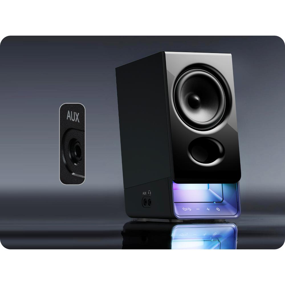 Edifier R20BT Desktop Bluetooth Speakers | Bluetooth 6.0 | RGB Lighting | USB-C Audio | 5W RMS