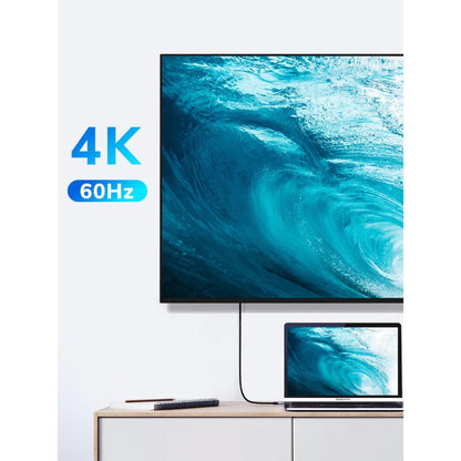 CABLETIME CC13K USB-C to HDMI Cord | 4K@60Hz, 18Gbps, Nylon Braided | 1.8M