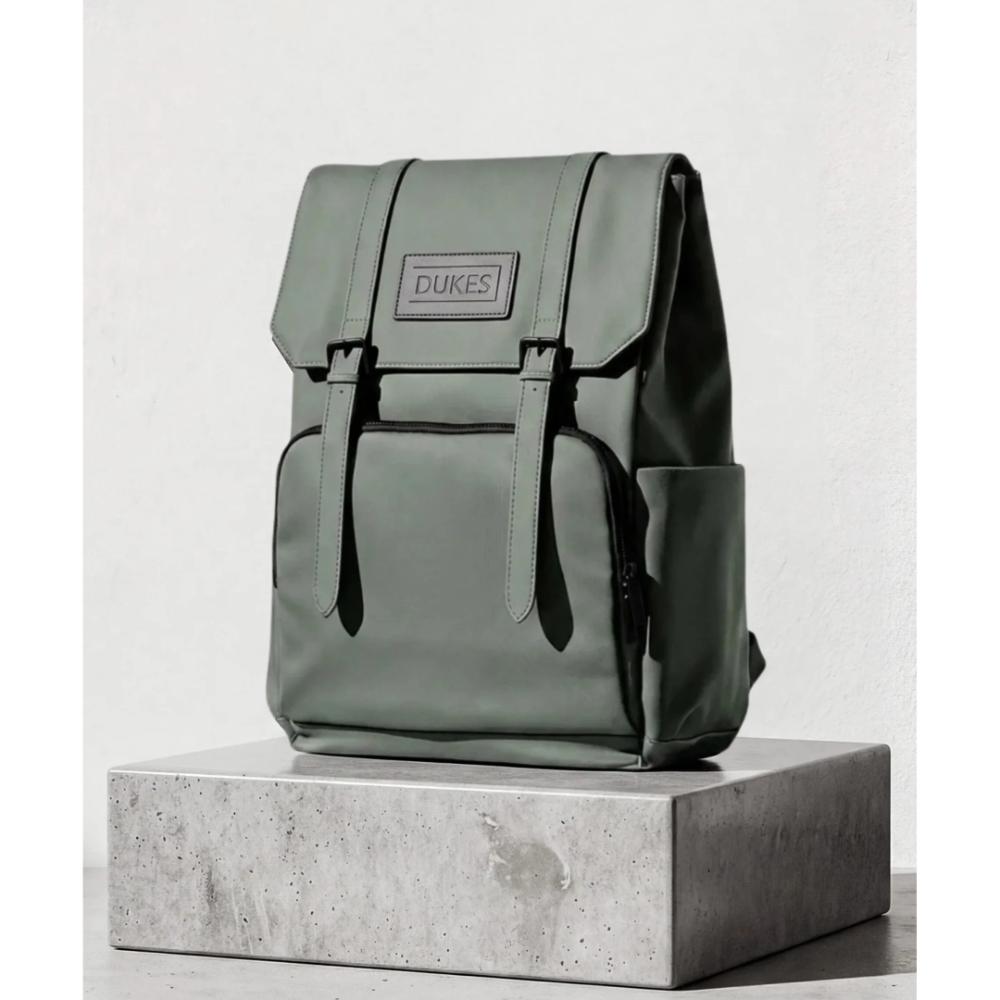 DUKES CITYLINE 22L Backpack | Premium PU Exterior | Water-Resistant | Dedicated Computer Interlayer | Magnetic Flap | Trolley Sleeve