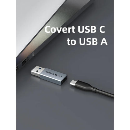 CABLETIME CP77G | USB 3.0 A Male to USB-C Female OTG Adapter | 5Gbps Data Transfer