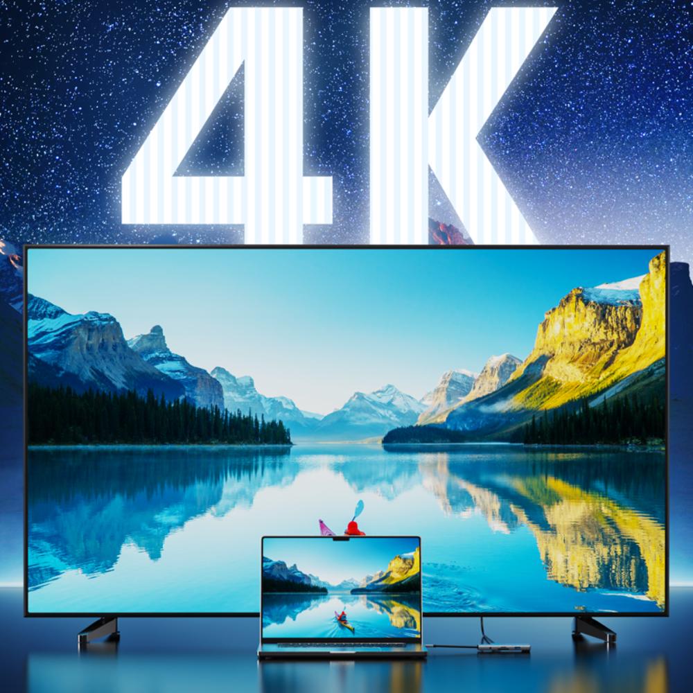 CABLETIME HB03G | 9-in-1 USB-C Hub | 4K HDMI, 100W PD, 1000Mbps Ethernet, Audio Jack | MacBook, Windows, iPad