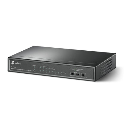 TP-Link TL-SF1008P 8-Port 10/100Mbps Desktop Switch with 4-Port PoE+ | Reliable PoE Power, Extended Range, and Silent Operation