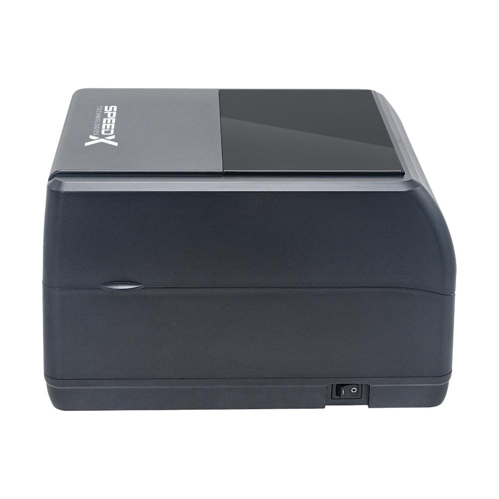 Speed-X SPT-710B 4-Inch Thermal Transfer & Direct Thermal Barcode Label Printer | 203 DPI | 127mm/s | USB | TSPL / EPL / ZPL / DPL