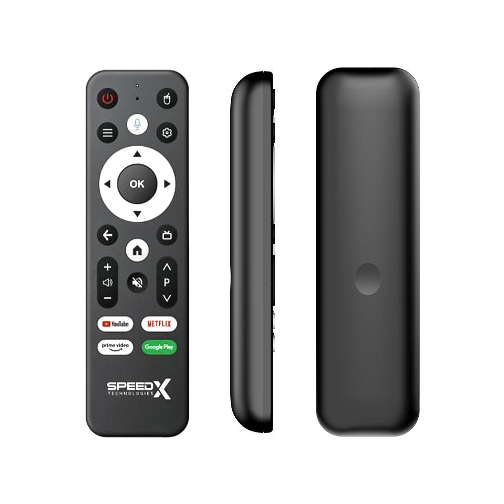 Speedx Pixel4K X20 Plus Android TV Box | Allwinner H313 Quad-Core | 2GB RAM | 16GB Storage | Android 10 | 4K UHD | Air Mouse with Voice Control