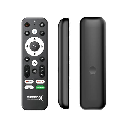 Speedx Pixel4K X20 Plus Android TV Box | Allwinner H313 Quad-Core | 2GB RAM | 16GB Storage | Android 10 | 4K UHD | Air Mouse with Voice Control