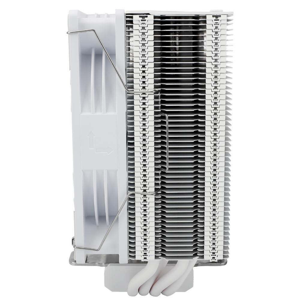 Thermalright Assassin Spirit 120 EVO Black & White | Single-Tower CPU Air Cooler | 4× 6mm Heat Pipes | 120mm PWM Fan | 5V ARGB | Intel & AMD