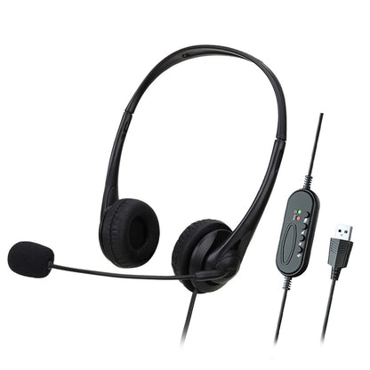 EASE EHU40 USB Headset | Reliable, Comfortable &amp; Noise-Cancelling Audio