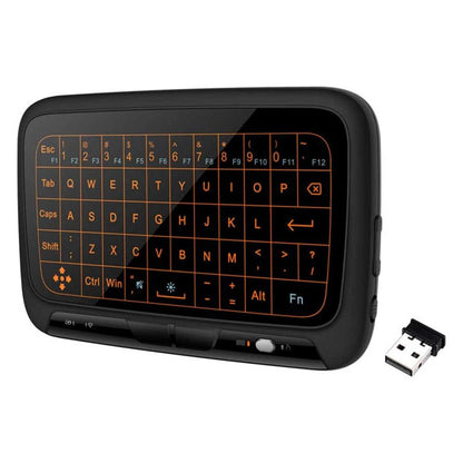 H18+ 2.4GHz Wireless Keyboard Full Touchpad Backlight Keyboard