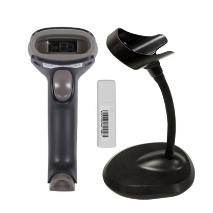 Speed-X 60D | 2D Wireless 2.4GHz Barcode Scanner with Stand | CMOS Imaging | 30m Range | Long Battery Life