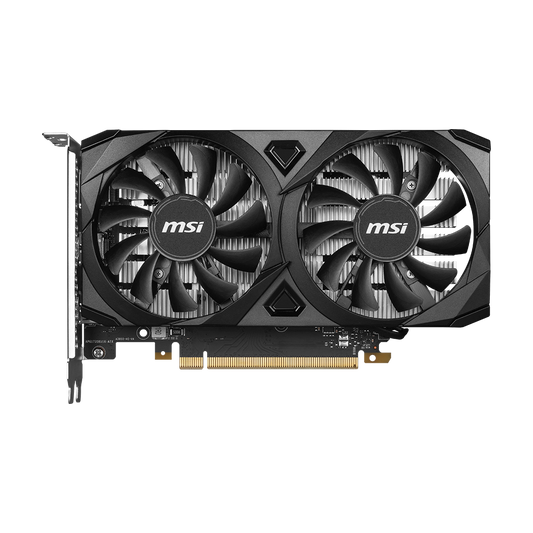 MSI VENTUS GeForce RTX 3050 2X XS | 8G OC Graphics Card | NVIDIA GeForce RTX 3050 | 8GB GDDR6 | PCIe 4.0 | HDMI 2.1 | DP 1.4a