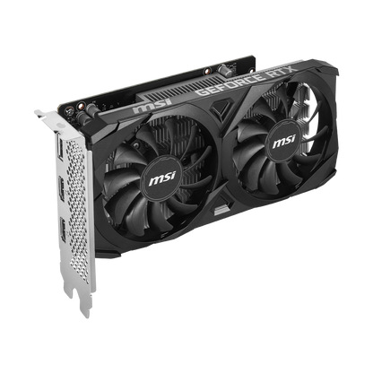 MSI VENTUS GeForce RTX 3050 2X XS | 8G OC Graphics Card | NVIDIA GeForce RTX 3050 | 8GB GDDR6 | PCIe 4.0 | HDMI 2.1 | DP 1.4a