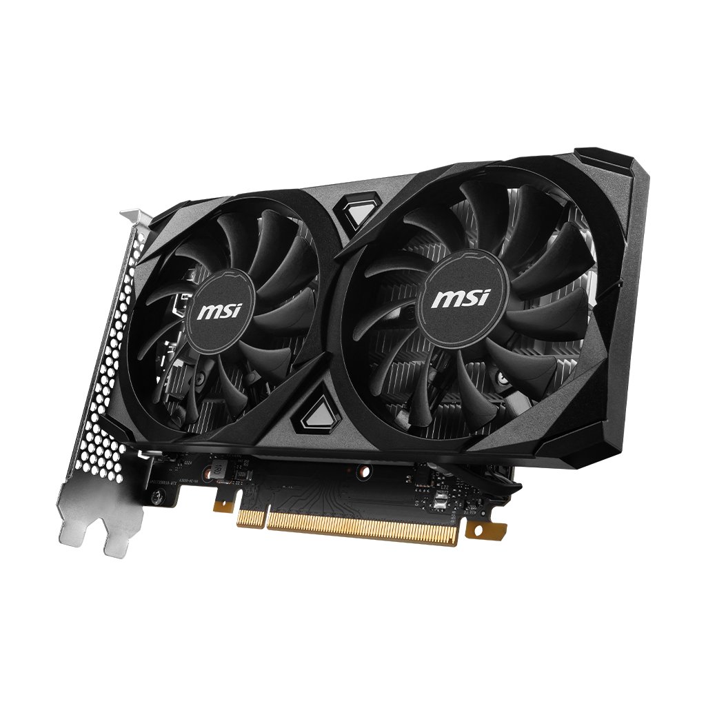 MSI VENTUS GeForce RTX 3050 2X E | 6G OC Graphics Card | NVIDIA GeForce RTX 3050 | 6GB GDDR6 | PCIe 4.0 | HDMI 2.1 | DP 1.4a