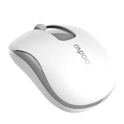 Rapoo M10 Plus Wireless Optical Mouse, Black and White
