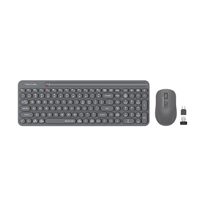 A4Tech FG3300 Air QuietKey 2-Zone 2.4G Wireless Combo Desktop Grey