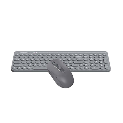 A4Tech FG3300 Air QuietKey 2-Zone 2.4G Wireless Combo Desktop Grey