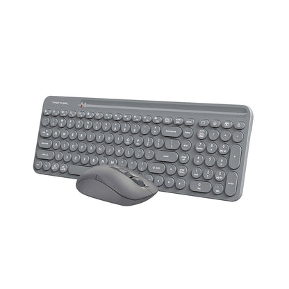 A4Tech FG3300 Air QuietKey 2-Zone 2.4G Wireless Combo Desktop Grey