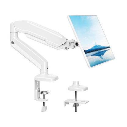 Xtrike-Me HT-20 Heavy Duty Adjustable Desk Mount Single Monitor Arm | 13–32" | Up to 9.5kg | VESA 75×75 / 100×100mm | 360° Swivel | ±90° Swing | -45° to +90° Tilt | 480mm Extension