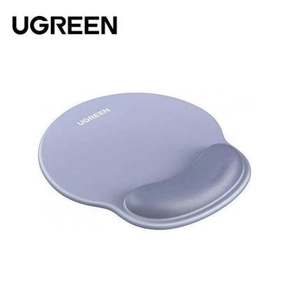UGREEN LP668 Ergonomic Mouse Pad with Wrist Rest | 220 × 245mm | 5mm Base | Memory Foam Wrist Support | Smooth Lycra Surface | Non-Slip PU Base