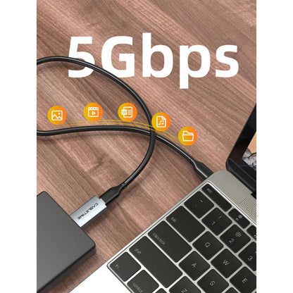 CABLETIME CP77G | USB 3.0 A Male to USB-C Female OTG Adapter | 5Gbps Data Transfer