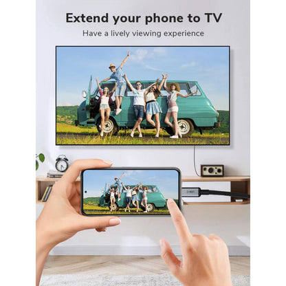 CABLETIME CC13K USB-C to HDMI Cord | 4K@60Hz, 18Gbps, Nylon Braided | 1.8M