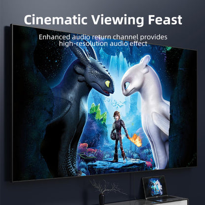 CABLETIME CC12N USB-C to HDMI Cable | 4K@30Hz, 10.2Gbps, Nylon Braided | 3M