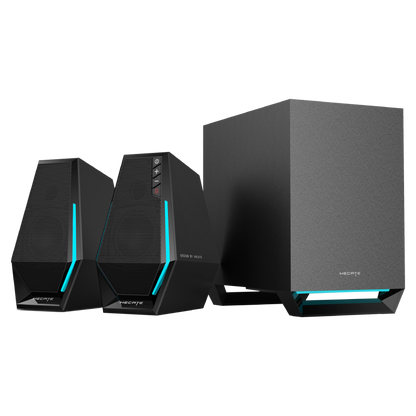 Edifier G1500 MAX Desktop Gaming Speakers | 2.1 System, RGB Lighting, Bluetooth 5.3