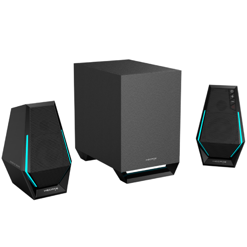 Edifier G1500 MAX Desktop Gaming Speakers | 2.1 System, RGB Lighting, Bluetooth 5.3