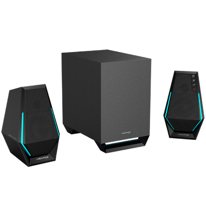 Edifier G1500 MAX Desktop Gaming Speakers | 2.1 System, RGB Lighting, Bluetooth 5.3