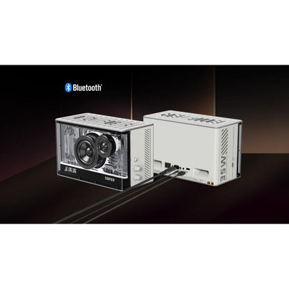 Edifier QD35 | Hi-Res Tabletop Bluetooth Speaker | 40W RMS | Bluetooth 5.3 | GaN 35W Charger | RGB Light Effects