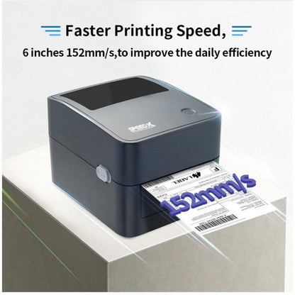 Speed-X SP-700U | 4-Inch Thermal Receipt & Label Printer | USB Interface | 203 DPI | 152mm/s Print Speed