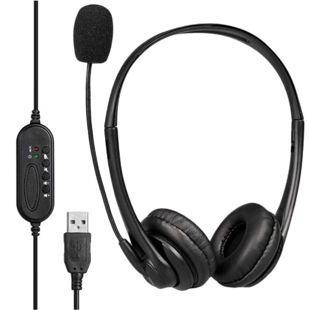 EASE EHU40 USB Headset | Reliable, Comfortable &amp; Noise-Cancelling Audio