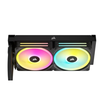 Corsair iCUE LINK H100i RGB 240mm AIO Liquid CPU Cooler | Smart Cooling with Simplified Cable Management