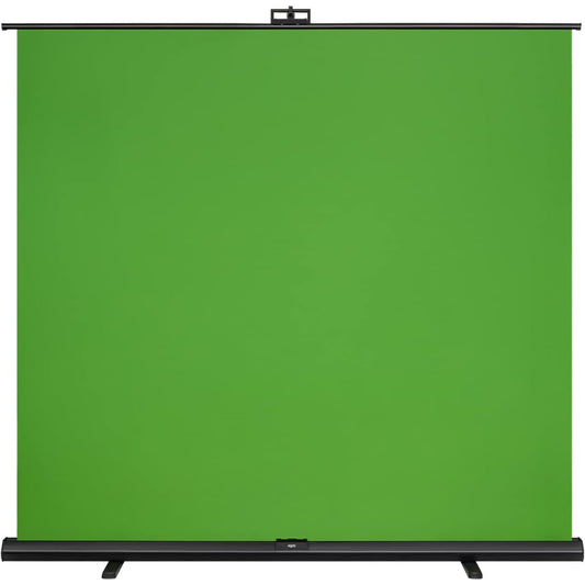 Elgato Green Screen XL | Extra-Wide Chroma Key Panel | 200×182 cm | Portable Collapsible Backdrop