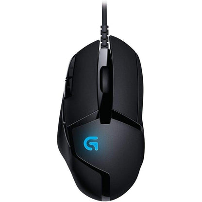 Logitech G402 Hyperion Fury Ultra-Fast FPS Gaming Mouse | Fusion Engine Sensor | 240–4000 DPI | 8 Programmable Buttons | 1ms Report Rate | 500+ IPS | 2.1m Cable