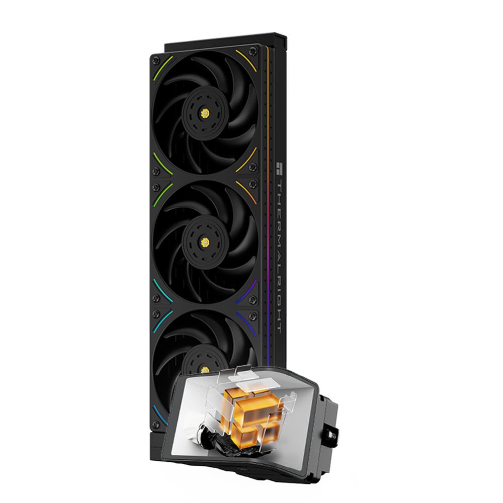 Thermalright Wonder Vision 360 UB ARGB Black & White 360mm AIO Liquid CPU Cooler | 6.67" Display | 2400×1080 Resolution