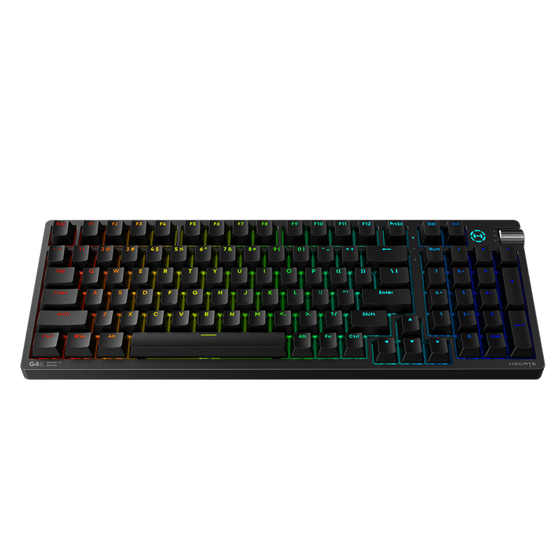 Edifier HECATE G4K Tri-mode Wireless Gaming Mechanical Keyboard | 200-Hour Battery, Hot-Swappable Keys, Custom RGB Lighting