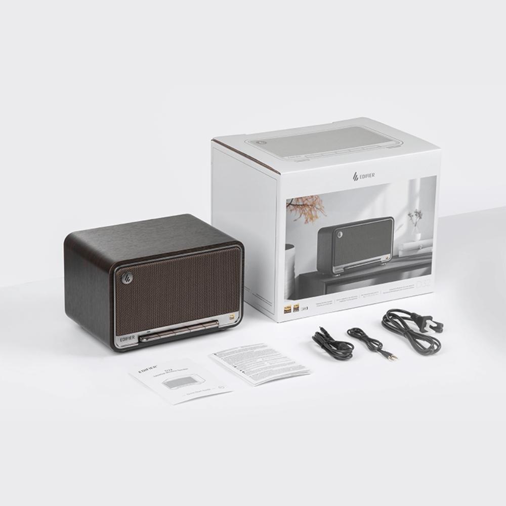 Edifier D32 Tabletop Wireless Speaker | 60W Hi-Res Audio Wireless Speaker | AirPlay 2 | Bluetooth 5.3