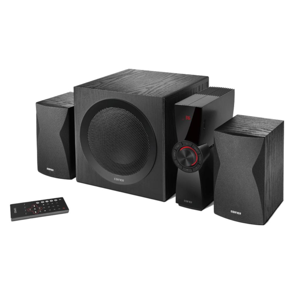 Edifier CX7 2.1 Multimedia Speaker System | 69W RMS | Bluetooth 5.0 | 8" Subwoofer | USB / SD / AUX / RCA | Remote Control