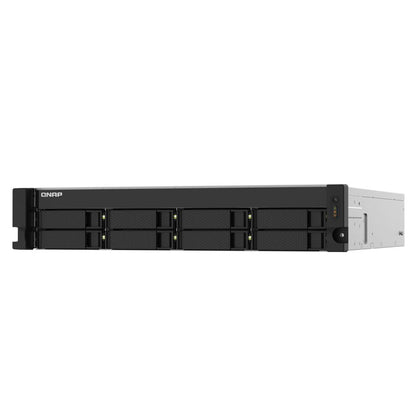 QNAP TS-832PXU-RP 8-Bay Rackmount NAS Server | Quad-Core 1.7GHz | 4GB DDR4 | Dual 10GbE SFP+ & 2.5GbE | Redundant PSU