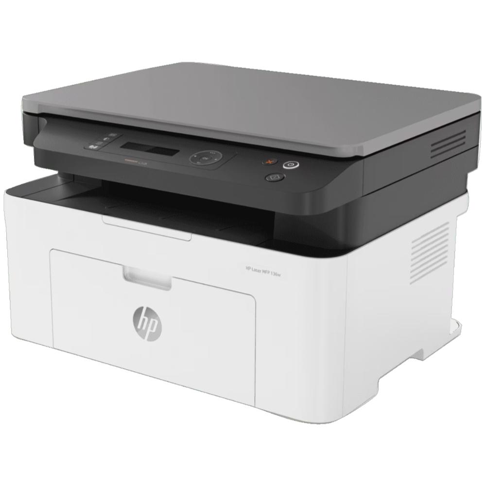 HP Laser MFP 136w Printer | Print, Copy, Scan, Wireless, USB