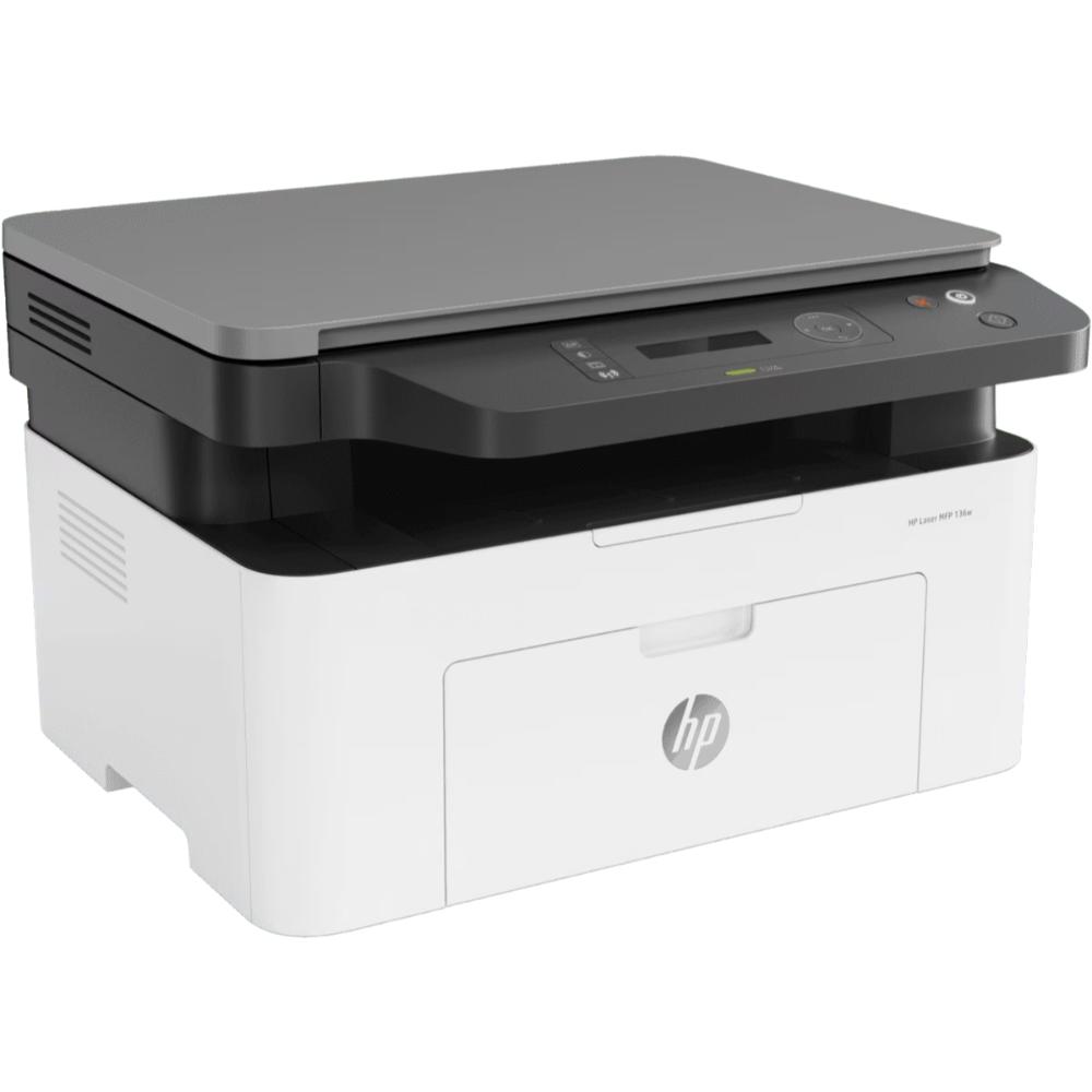 HP Laser MFP 136w Printer | Print, Copy, Scan, Wireless, USB