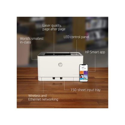 HP Color Laser 150nw | Compact Wireless Color Printer