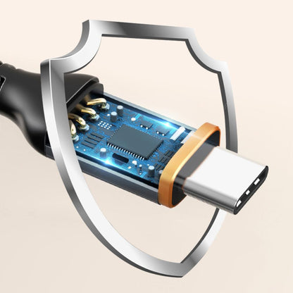 CABLETIME CA50 USB-A to USB-C Cable | 5A Super Fast Charging | Nylon Braided | 0.5m / 1m / 2m