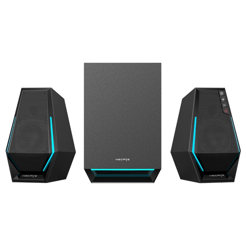 Edifier G1500 MAX Desktop Gaming Speakers | 2.1 System, RGB Lighting, Bluetooth 5.3