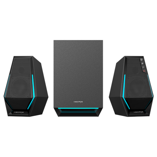 Edifier G1500 MAX Desktop Gaming Speakers | 2.1 System, RGB Lighting, Bluetooth 5.3