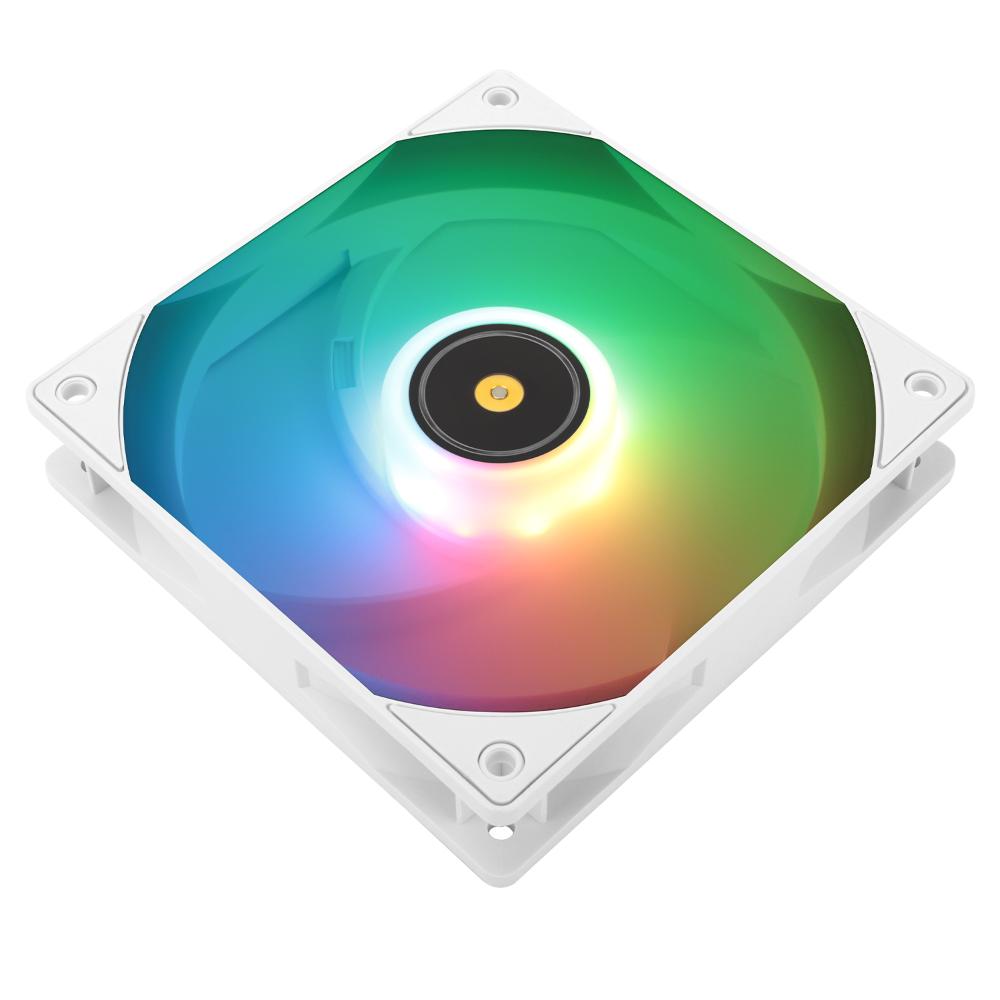 Thermalright TL-E12W-S V3 120mm ARGB Case Fan | 2000RPM PWM | 72.37 CFM | 2.87mm H₂O | 5V ARGB | S-FDB Bearing | PBT+PC