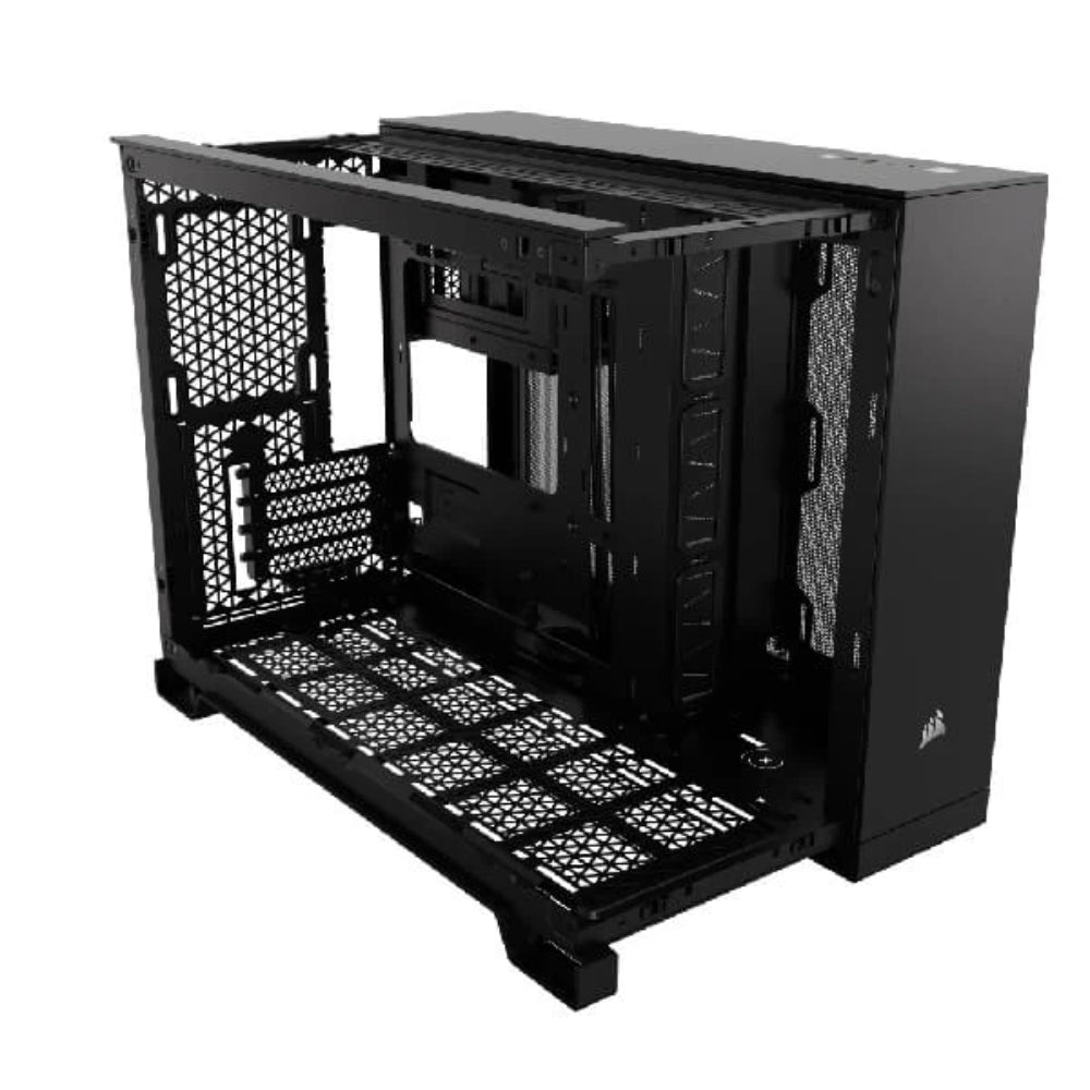 CORSAIR 2500D AIRFLOW Mid-Tower Dual Chamber PC Case | Dual-Chamber Design | Extreme Airflow